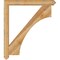 Ekena Millwork Westlake Arts & Crafts Rough Sawn Bracket, Western Red Cedar, 4"W x 42"D x 48"H BKT04X42X48WTL03RWR - alternate 4